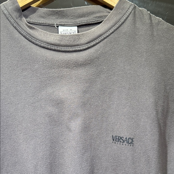 Versace Other - Vintage Versace intensive Charcoal Short Sleeve Tee
